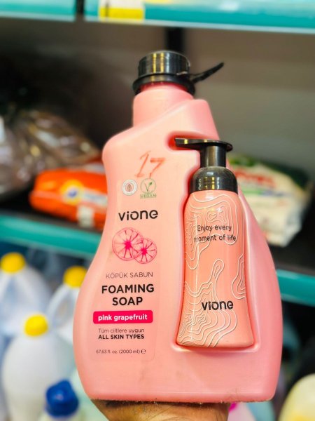 شامبو فيون رغوة مع علبة